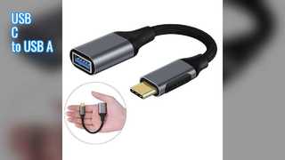 USB C to USB A Adapter 3A Fast Charge